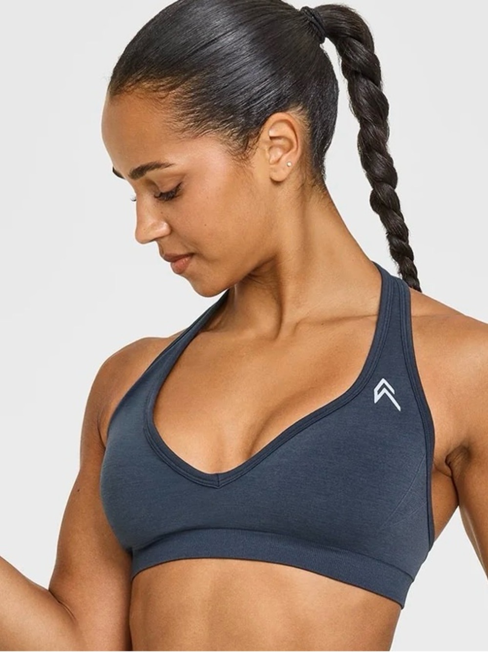 Oner Active Charcoal Grey Women's Sports Bra and Leggings Set - Picture 7 of 11
